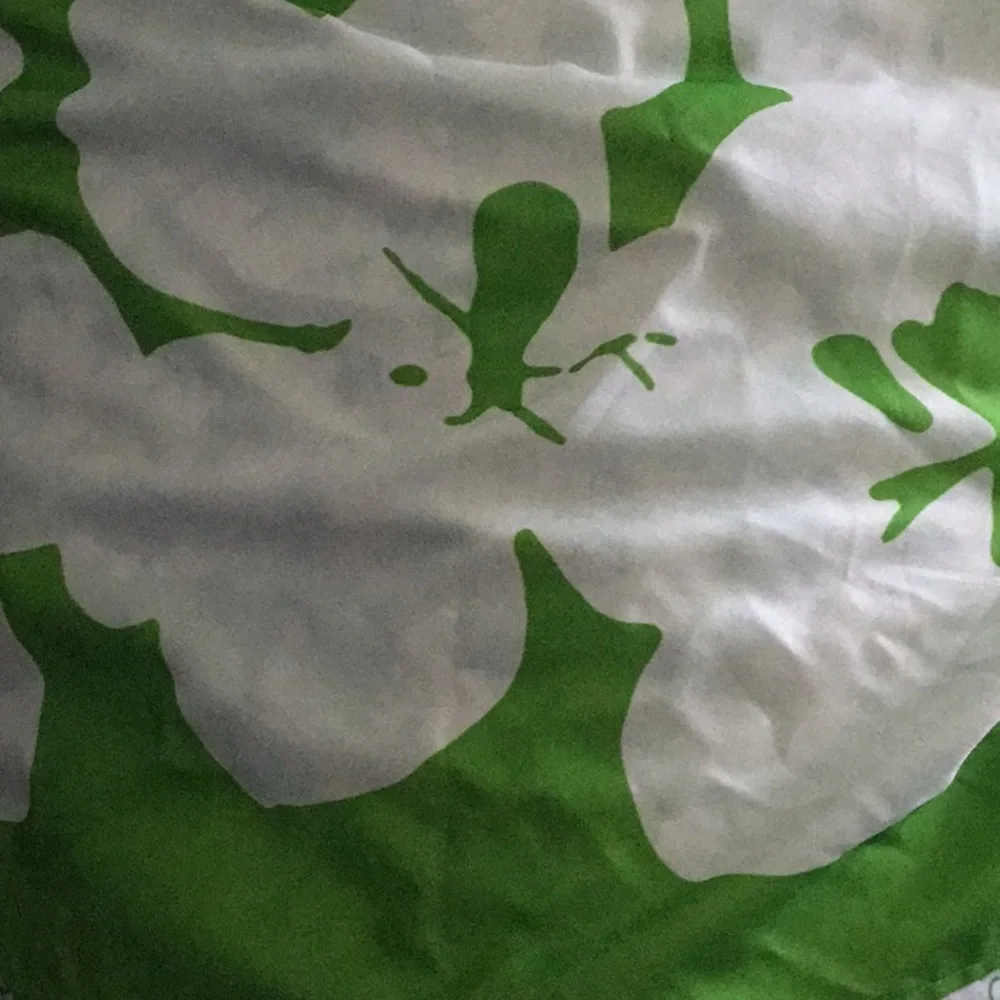 Green and White Floral Home Bedding Duvet Cover